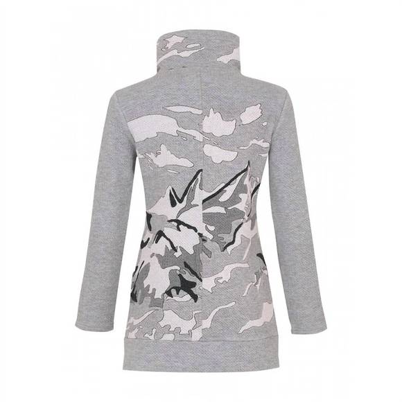 NEW DOLCEZZA women's the peak jacket in grey - Picture 3 of 3